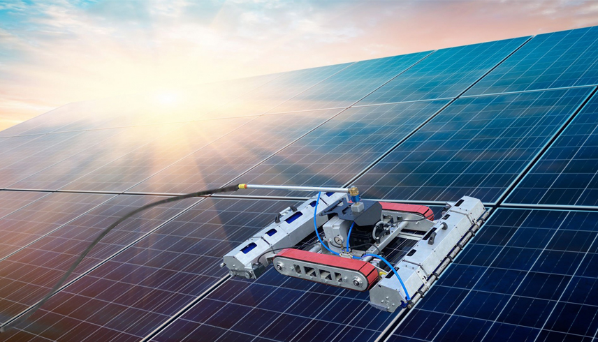 Güneş Paneli Temizleme Robotu